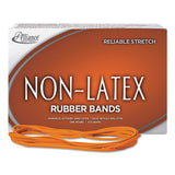 Non-latex Rubber Bands, Size 117b, 0.04" Gauge, Orange, 1 Lb Box, 250-box