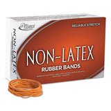 Non-latex Rubber Bands, Size 33, 0.04" Gauge, Orange, 1 Lb Box, 720-box