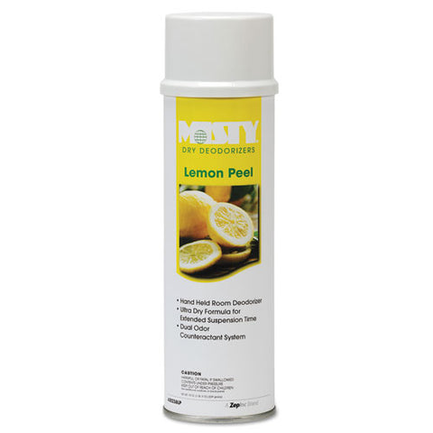 Handheld Air Deodorizer, Lemon Peel, 10 Oz Aerosol, 12-carton