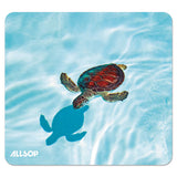 Naturesmart Mouse Pad, Turtle Design, 8 1-2 X 8 X 1-10