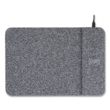 Powertrack Wireless Charging Mouse Pad, 13 X 8.75 X 0.25, Gray