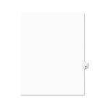 Preprinted Legal Exhibit Side Tab Index Dividers, Avery Style, 10-tab, 67, 11 X 8.5, White, 25-pack, (1067)