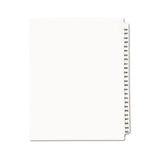 Preprinted Legal Exhibit Side Tab Index Dividers, Avery Style, 25-tab, 326 To 350, 11 X 8.5, White, 1 Set, (1343)