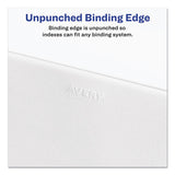 Preprinted Legal Exhibit Side Tab Index Dividers, Avery Style, 26-tab, C, 11 X 8.5, White, 25-pack, (1403)