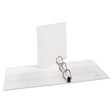 Heavy-duty Non Stick View Binder With Durahinge And Slant Rings, 3 Rings, 2" Capacity, 11 X 8.5, White, (5504)