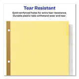 Insertable Big Tab Dividers, 8-tab, Letter