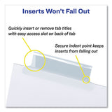 Insertable Big Tab Dividers, 5-tab, Letter