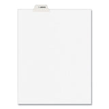 Avery-style Preprinted Legal Bottom Tab Divider, Exhibit I, Letter, White, 25-pk