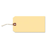 Strung Shipping Tags, 11.5 Pt. Stock, 6.25 X 3.13, Manila, 1,000-box