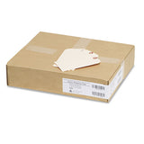 Strung Shipping Tags, 11.5 Pt. Stock, 6.25 X 3.13, Manila, 1,000-box