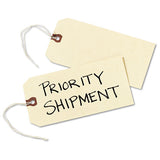 Strung Shipping Tags, 11.5 Pt. Stock, 6.25 X 3.13, Manila, 1,000-box