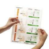 Print-to-the-edge Labels With Sure Feed And Easy Peel, 2 X 3, Glossy Clear, 80-pack