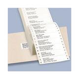 Dot Matrix Printer Mailing Labels, Pin-fed Printers, 0.94 X 3.5, White, 5,000-box