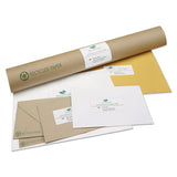 Ecofriendly Mailing Labels, Inkjet-laser Printers, 2 X 4, White, 10-sheet, 25 Sheets-pack