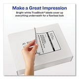 Shipping Labels W- Trueblock Technology, Laser Printers, 2 X 4, White, 10-sheet, 100 Sheets-box