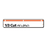 Permanent Trueblock File Folder Labels With Sure Feed Technology, 0.66 X 3.44, White, 30-sheet, 25 Sheets-pack