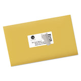 Shipping Labels W- Trueblock Technology, Laser Printers, 2 X 4, White, 10-sheet, 25 Sheets-pack