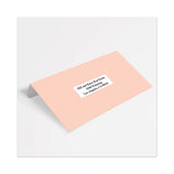 Copier Mailing Labels, Copiers, 1 X 2.81, White, 33-sheet, 250 Sheets-box