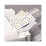 Copier Mailing Labels, Copiers, 1 X 2.81, White, 33-sheet, 250 Sheets-box