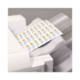 Copier Mailing Labels, Copiers, 1 X 2.81, White, 33-sheet, 100 Sheets-box