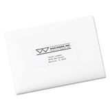 Copier Mailing Labels, Copiers, 2 X 4.25, White, 10-sheet, 100 Sheets-box