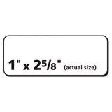 Repositionable Address Labels W-surefeed, Laser, 1 X 2 5-8, White, 3000-box