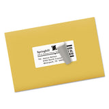 Shipping Labels W- Trueblock Technology, Laser Printers, 2 X 4, White, 10-sheet, 250 Sheets-box