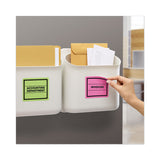 High-vis Removable Laser-inkjet Id Labels W- Sure Feed, 3 1-3 X 4, Neon, 72-pk