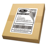 Shipping Labels W- Trueblock Technology, Inkjet Printers, 5.5 X 8.5, White, 2-sheet, 25 Sheets-pack