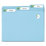 Permanent Trueblock File Folder Labels With Sure Feed Technology, 0.66 X 3.44, White, 30-sheet, 25 Sheets-pack