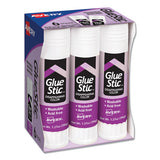 Permanent Glue Stic Value Pack, 1.27 Oz, Applies Purple, Dries Clear, 6-pack