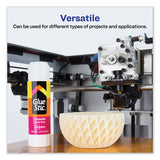 Permanent Glue Stic Value Pack, 1.27 Oz, Applies White, Dries Clear, 6-pack