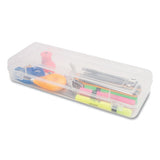 Stretch Art Box, Polypropylene, Snap Shut, Clear