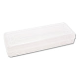 Stretch Art Box, Polypropylene, Snap Shut, Clear