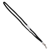 Deluxe Safety Lanyards, J-hook Style, 36" Long, Black, 24-box