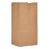 Grocery Paper Bags, 30 Lbs Capacity, #1, 3.5"w X 2.38"d X 6.88"h, Kraft, 500 Bags