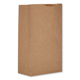 Grocery Paper Bags, 52 Lbs Capacity, #2, 4.3"w X 2.44"d X 7.88"h, Kraft, 500 Bags