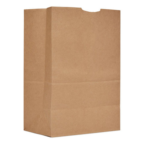 Grocery Paper Bags, 52 Lbs Capacity, 1-6 Bbl, 12"w X 7"d X 17"h, Kraft, 500 Bags