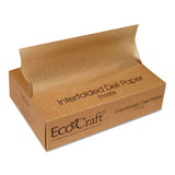 Ecocraft Interfolded Soy Wax Deli Sheets, 8 X 10 3-4, 500-box, 12 Boxes-carton