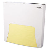 Grease-resistant Paper Wraps And Liners, 12 X 12, Yellow, 1000-box, 5 Boxes-carton