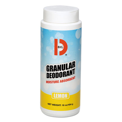 Granular Deodorant, Lemon, 16 Oz, Shaker Can, 12-carton