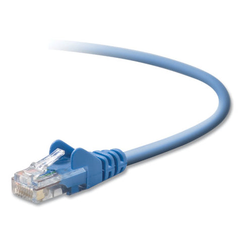 Cat6 Utp Computer Patch Cable, Rj45 Connectors, 25 Ft, Blue