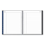 Passages Monthly Wirebound Planner, 10 X 8, Charcoal, 2022