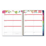 Day Designer Cyo Weekly-monthly Planner, 11 X 8.5, Navy-floral, 2022