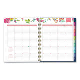 Day Designer Cyo Weekly-monthly Planner, 11 X 8.5, Navy-floral, 2022