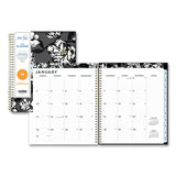 Baccara Dark Cyo Monthly Planner, 10 X 8, 2022