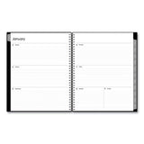 Enterprise Weekly-monthly Planner, Open Scheduling, 11 X 8.5, Black Cover, 2022