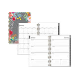 Sophie Frosted Weekly/monthly Planner, Sophie Floral Artwork, 8 X 5, Multicolor Cover, 12-month (jan To Dec): 2024