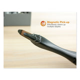 Professional Magnetic Push-style Staple Remover, Black