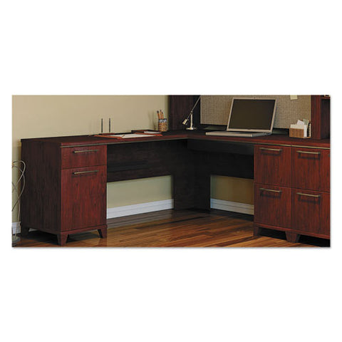 Enterprise Collection L-desk Surface, 70.13" X 70.13" X 29.75", Harvest Cherry, (box 2 Of 2)